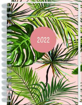 2022 Day-To-Page Diary: Vintage Palm by Various