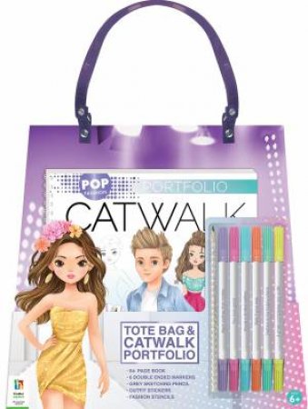 Pop Fashion Catwalk Tote Bag by Various