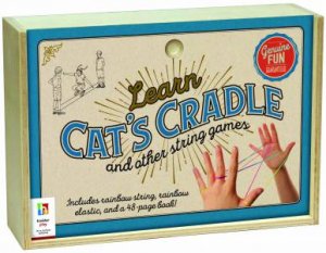 Retro Wooden Box: Cat's Cradle, Elastics & Other String Games by Various