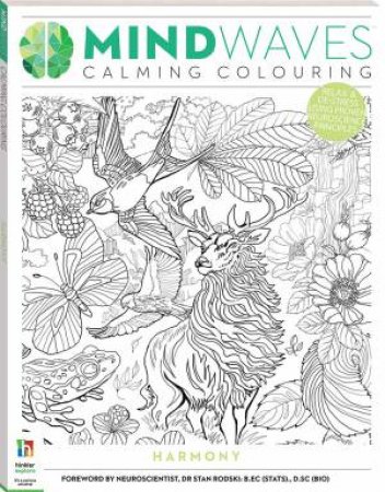 Mindwaves Calming Colouring Harmony by Various