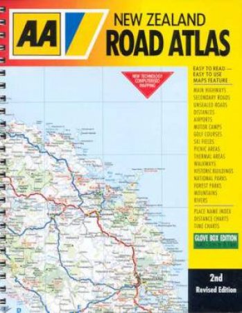 AA Guide: New Zealand Road Atlas by Various