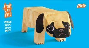 Pop Up Pet Pug by STREETEN ROZ