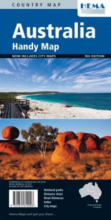 Australia Handy Map 9 Ed. by Various