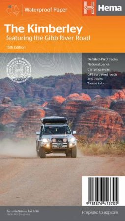 Hema Waterproof Map: The Kimberley Map, 15th Ed. by Various