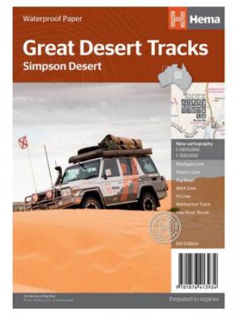 Hema Great Desert Tracks Simpson Desert by Various