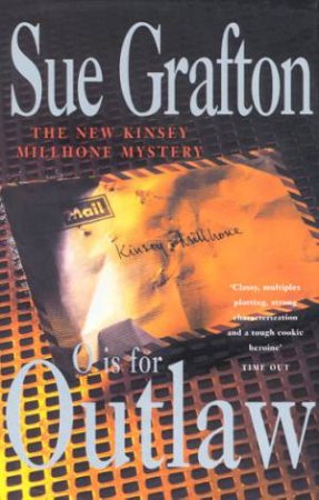 O Is For Outlaw by Sue Grafton