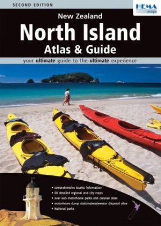 New Zealand North Island  Atlas And Guide by Various