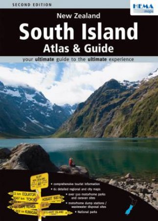 New Zealand South Island Atlas And Guide by Various