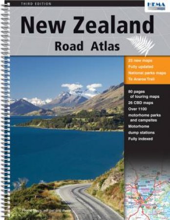 New Zealand Road Spiral Atlas by Various