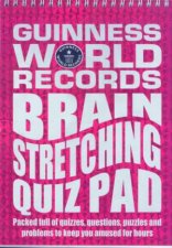 Guinness World Records Brain Stretching Quiz Pad