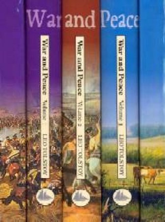 War and Peace, 3 Book Box Set by Leo Tolstoy