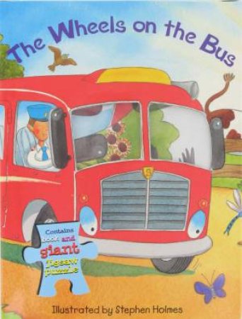 Wheels On The Bus - Book & Puzzle by Various