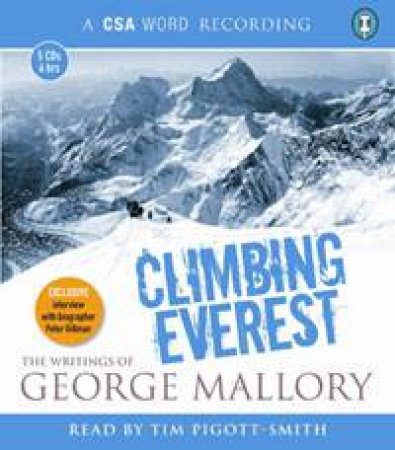 Climbing Everest 5xCD by George Mallory