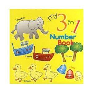 My 3 In 1 Number Book (yellow) by Various