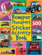 Transport Bumper Sticker Activity Books