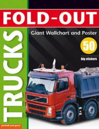 Fold-Out Poster Sticker Book: Trucks by CALVER PAUL