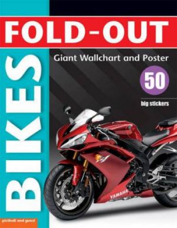 Fold-Out Poster Sticker Book: Bikes by CALVER PAUL