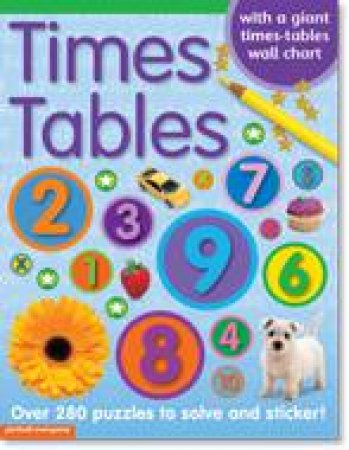 Times Tables Sticker Book by PICTHALL CHEZ