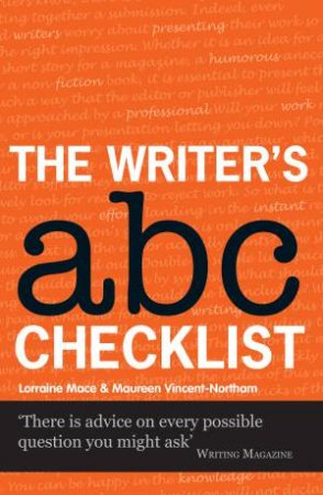 The Writer's ABC Checklist by and Vincent-Northam Mace