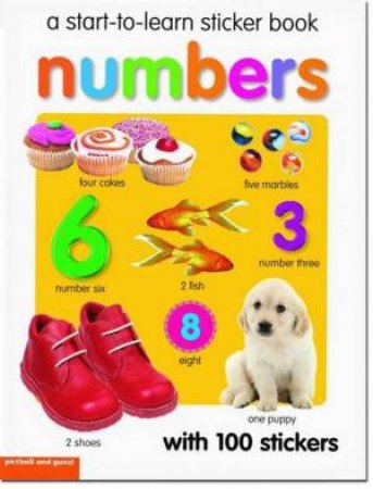 Start to Learn Sticker Book: Numbers by PICTHALL CHEZ