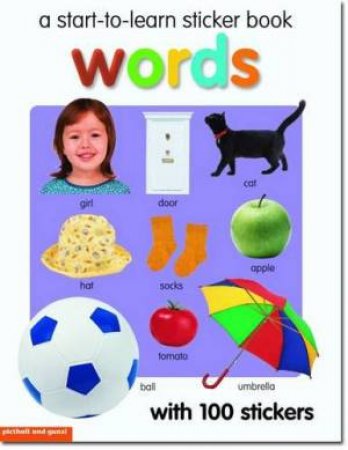 Start to Learn Sticker Book: Words by PICTHALL CHEZ