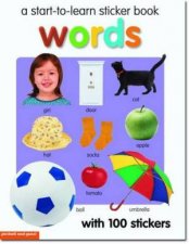 Start to Learn Sticker Book Words