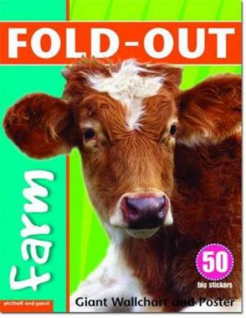 Fold-Out Poster Sticker Book: Farm by ZWEMMER DOMINIC