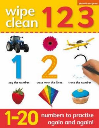 Wipe Clean 1 2 3 by DANIELS GAIL