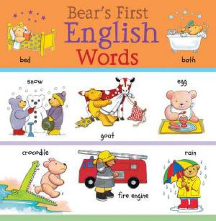 Bear's First English Words by CATHERINE BRUZZONE