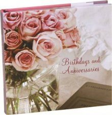 Romantic Country Flowers Birthday Book