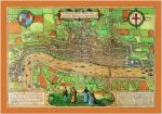 Map of Elizabethan London 1572