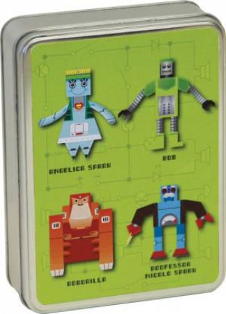 Make Your Own Robots Pop Up Cards in a Tin by Various