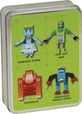 Make Your Own Robots Pop Up Cards in a Tin