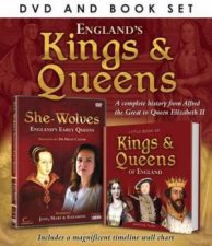 DVD  Book Set Englands Kings  Queens