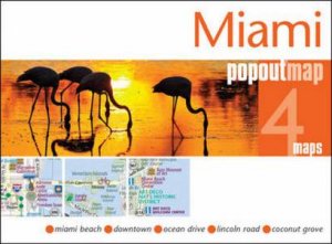 Miami Popout Map by Various