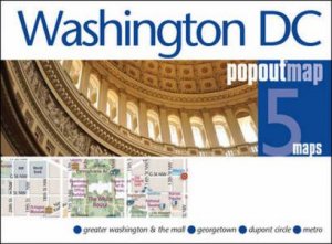 Washington DC Popout Map by Various