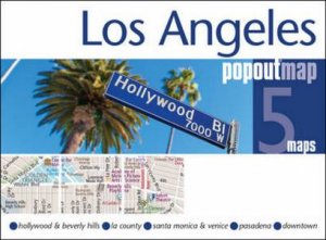 Los Angeles Popout Map by Various