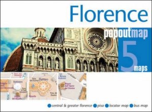 Florence PopOut Map by PopOut Maps