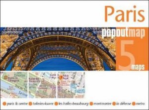 Paris Popout Map by PopOut Maps