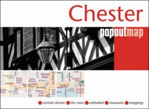 Chester PopOut Map by PopOut Maps