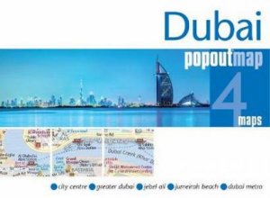 Dubai PopOut Map by PopOut Maps