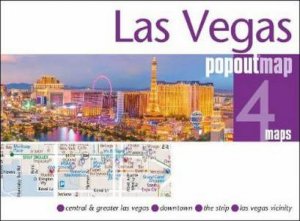 Las Vegas PopOut Map by Various