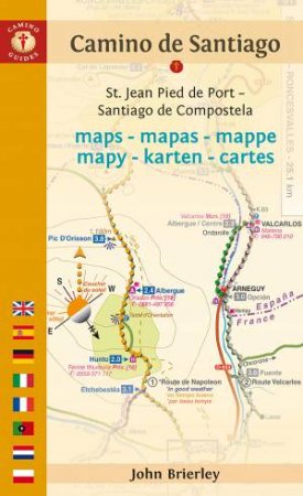 Camino De Santiago Maps by John Brierley