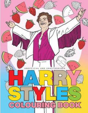 Harry Styles Colouring Book by Susanna Geoghegan