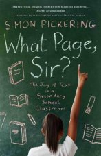 What Page Sir The Joy Of Text In A Secondary School Classroom