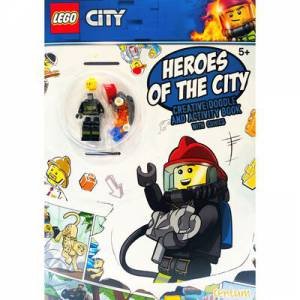 Lego Heroes Of The City: Creative Doodle And Activity Book by Various