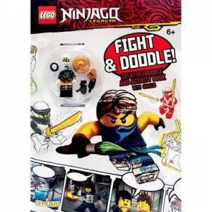 Lego Ninjago Fight And Doodle Activity Book With Toy by Various