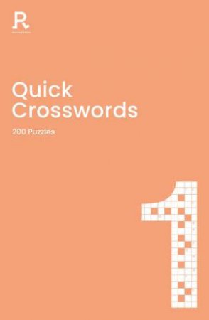 Quick Crosswords Book 1 by Various