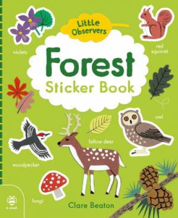 Forest Sticker Book by Catherine Bruzzone