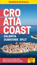 Croatia Coast Marco Polo Pocket Travel Guide  with pull out map